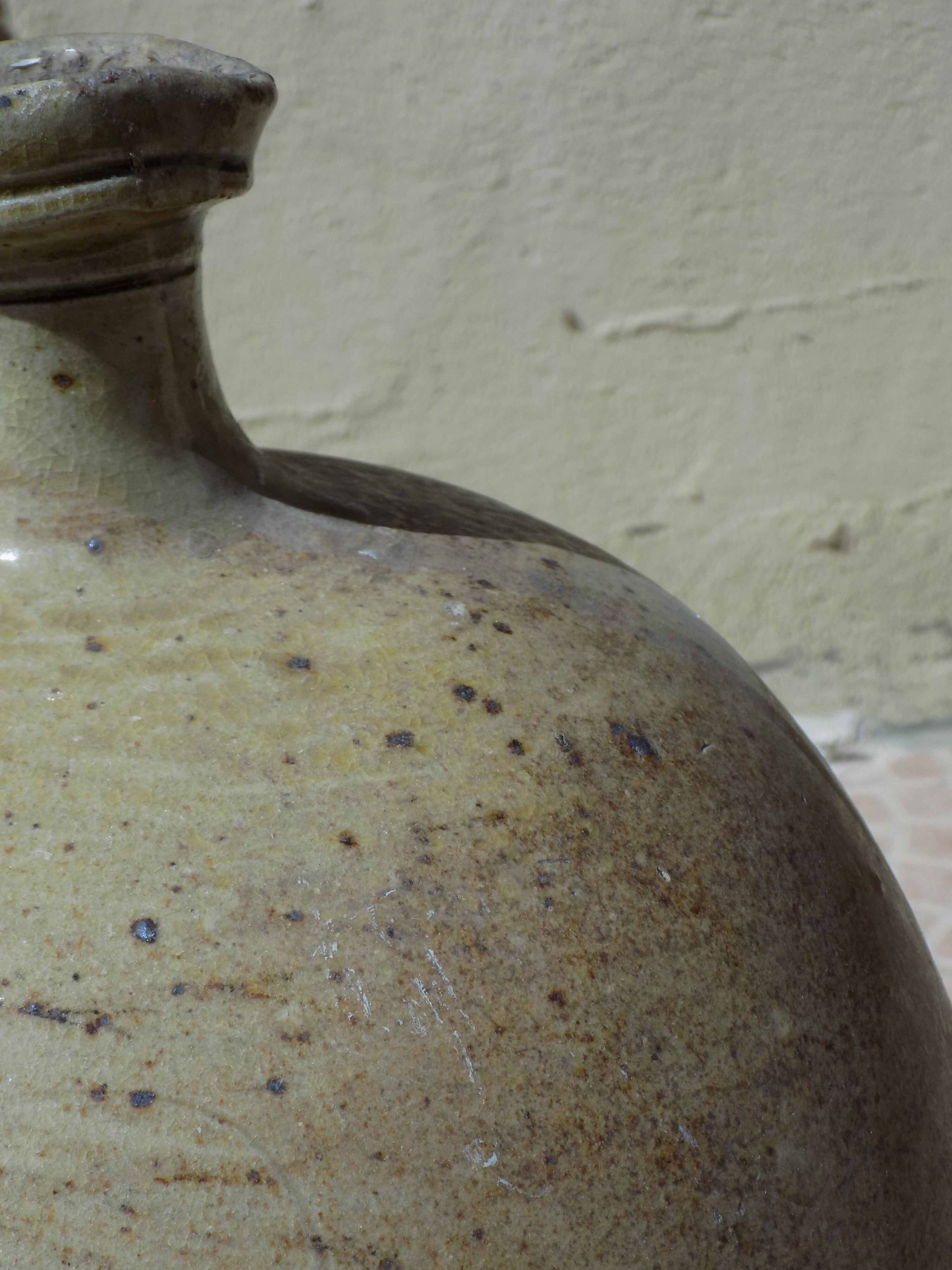 enamelled stoneware jug jar