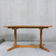 Table ovale en chêne du milieu du siècle de Skovby années 1970