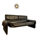 Sofa DESEDE DS-2011 2/3 seater vintage leather design of the 80s