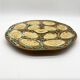 Large “Blue & Yellow” slip dish – 1950s