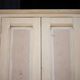 Double porte ancienne de placard, porte bois ancienne, grande porte vintage, porte d'intérieur