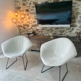 Pair of Diamond Harry Bertoia armchairs 1970