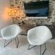 Paire de fauteuils Diamond Harry Bertoia 1970