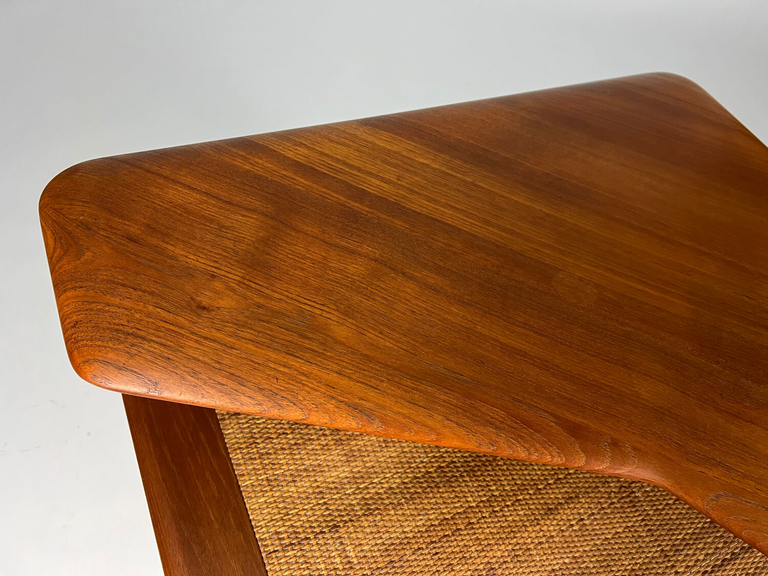 Minerva teak coffee table corner table Hvidt Mølgaard-Nielsen Danish