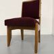 Vintage Guillerme & Chambron designer armchair from the 1960s
