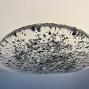 Lampe de table en verre, années 1970