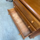Vintage chest of drawers in solid elm