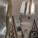 12 fish cutlery pieces, 24 pieces, silver-plated metal, Ercuis Fontenoy silversmith