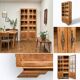 Art Deco Parisian glass-fronted wardrobe, demountable