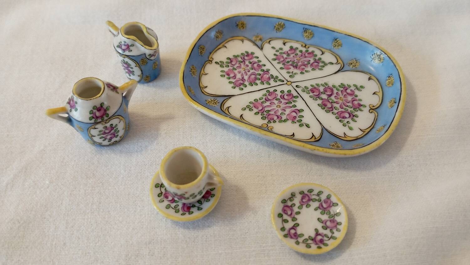 Sevres porcelain dinette