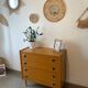 Vintage oak chest of drawers