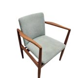 Set of 2 Danish teak dining chairs/armchairs