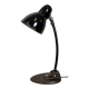 Industrial Black Enamel Bauhaus Desk Lamp, 1930s