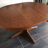 Vintage extendable table Baumann 1970s