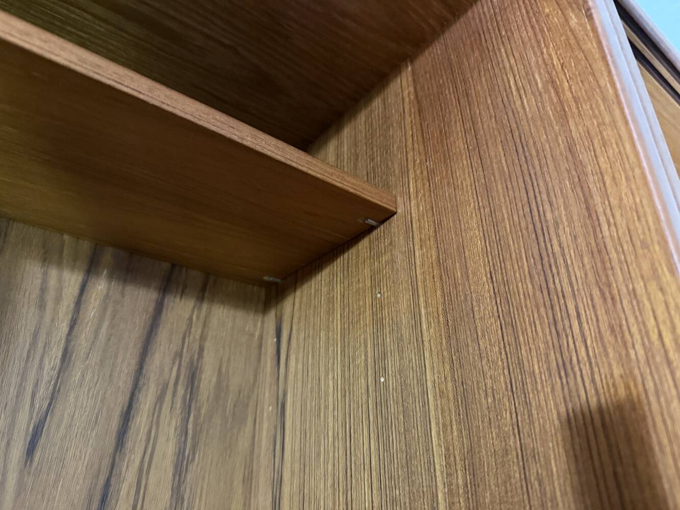 Teak wall system Sven Ellekaer Albert Hansen Denmark 1960s