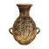 Fat lava pottery "maya tiki" vase by jasba ceramics, germany, 1970s