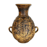 « maya tiki » vase par jasba ceramics, allemagne, années 1970