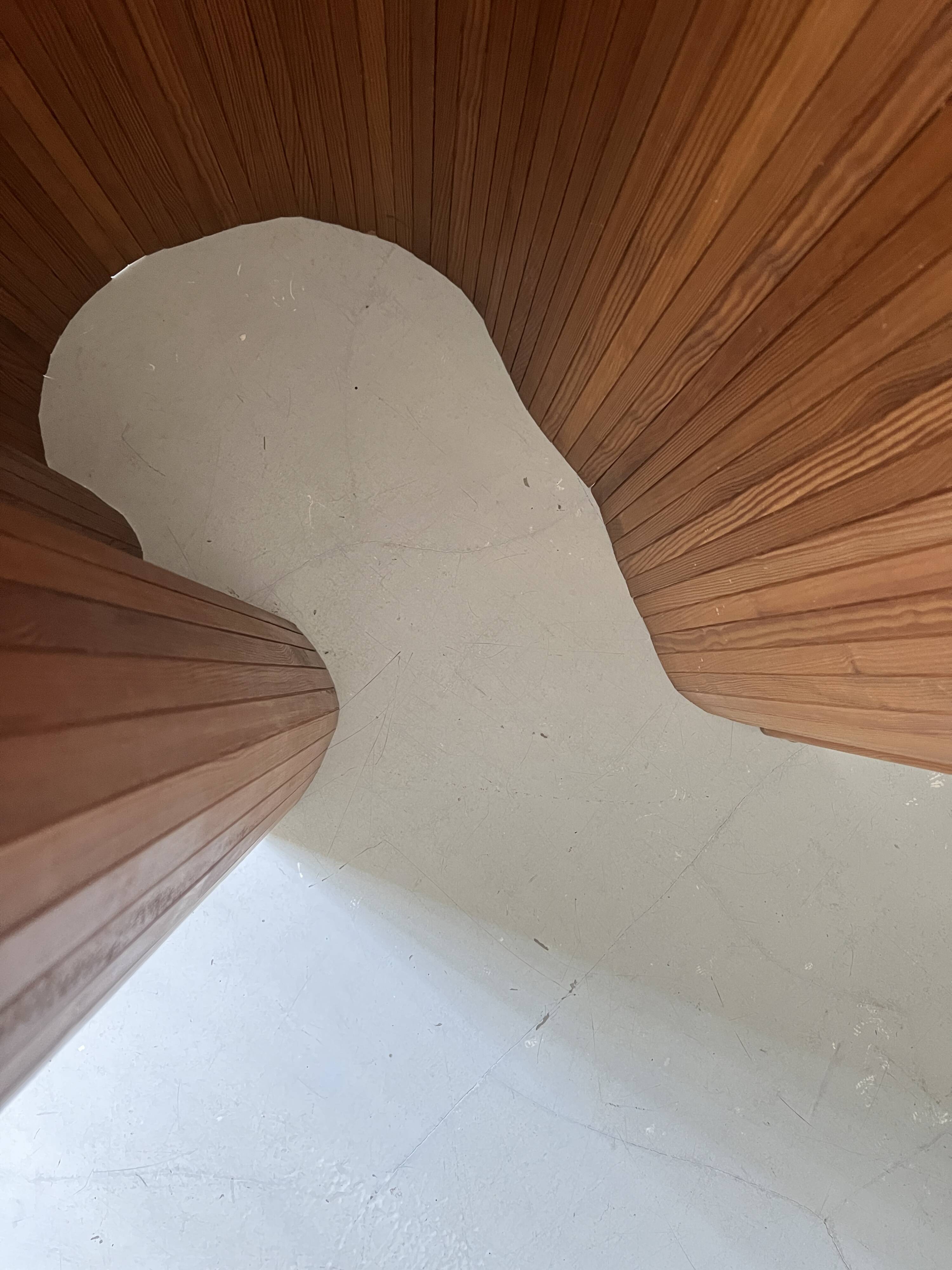 Baumann style modular wooden screen, 1950