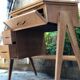 Bureau vintage pieds compas