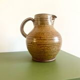 Stoneware pitcher
