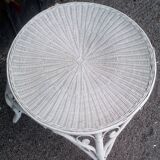 Peacock Rattan Roundtable 1960