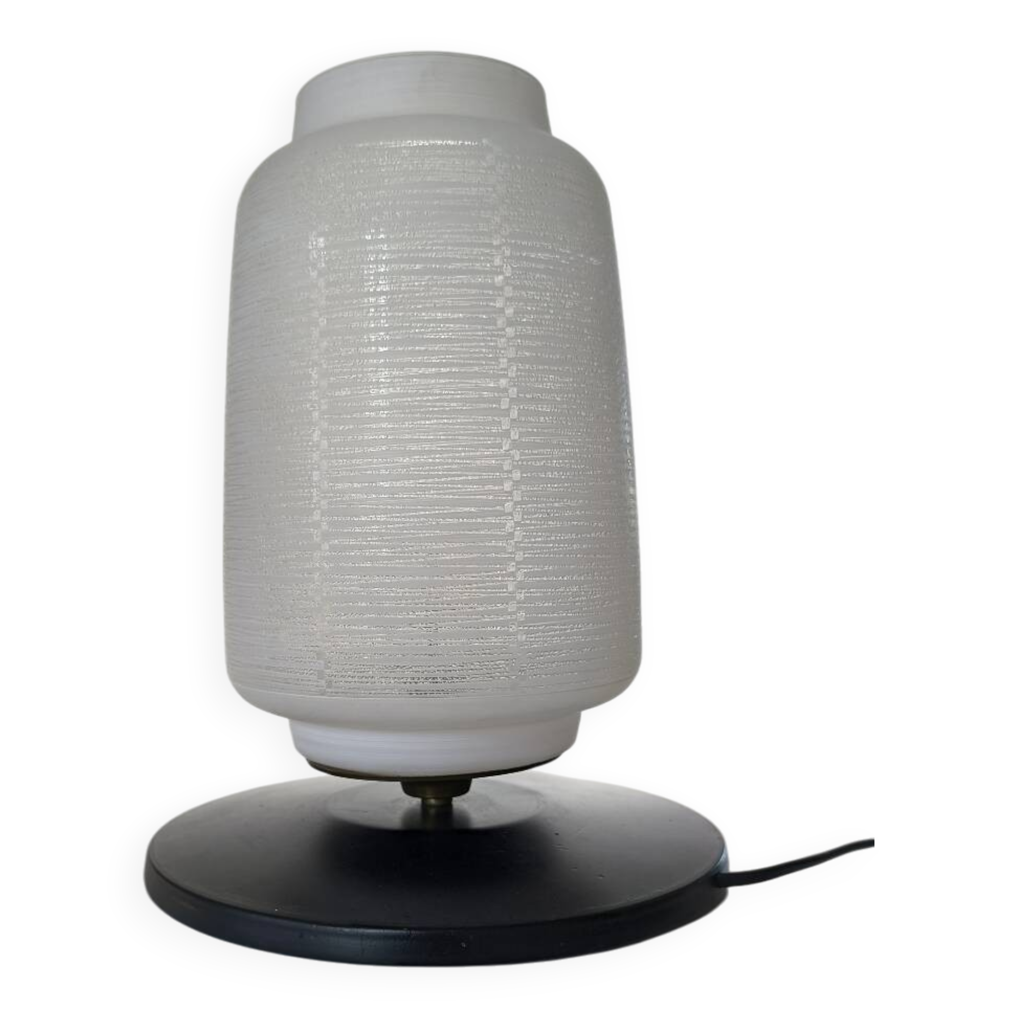 Japanese table lamp from Lunel, 1950
