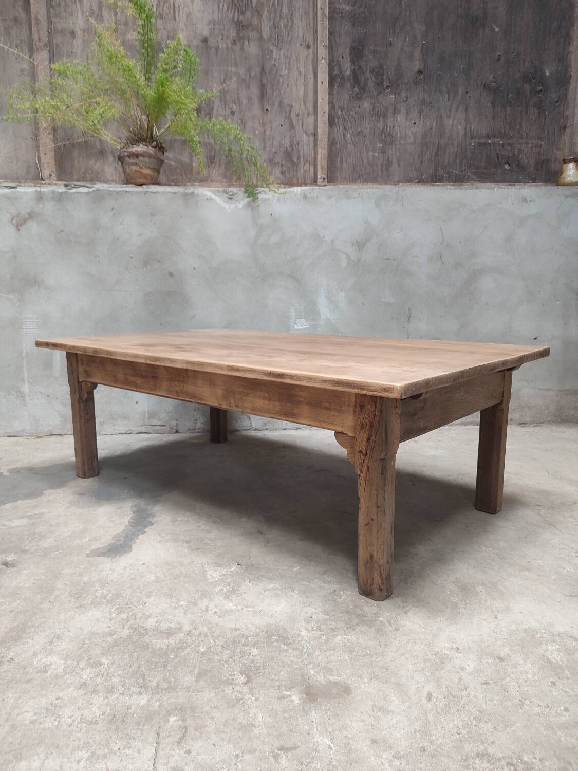 Large farmhouse coffee table