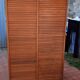 Double curtain filing cabinet