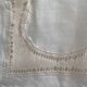 Parure drap ancien à 2 teintes rare