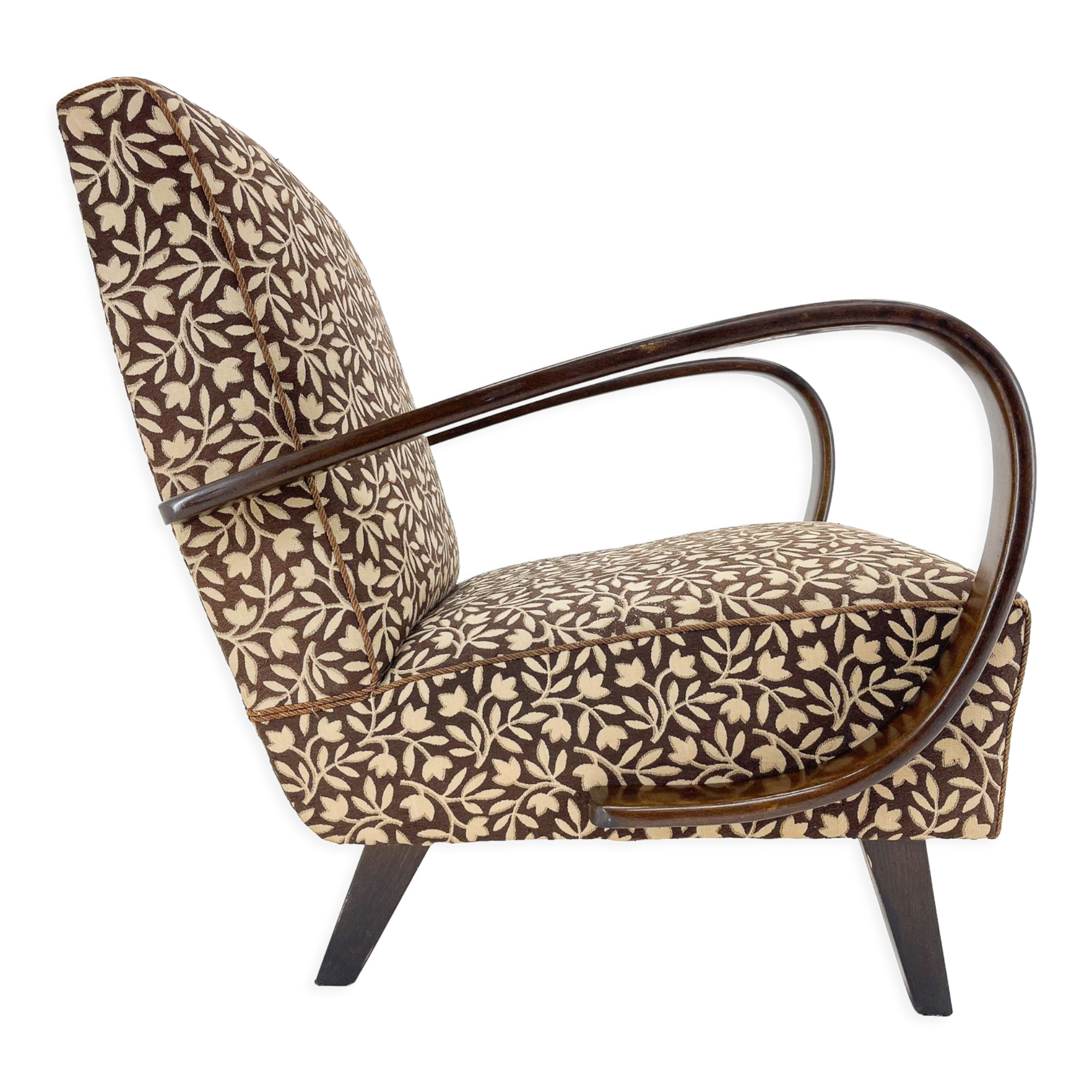 Mid-century armchair by Jindrich Halabala, 1950's