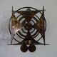 Brutalist Iron Candleholder by Henrik Horst, 1960s