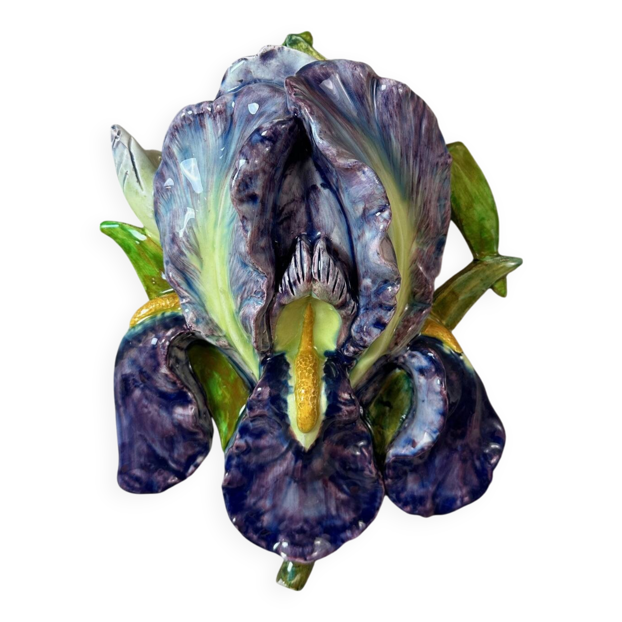 Flower girl in barbotine