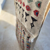 Berber corridor carpet in long wool