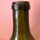 Antique bottle made of thick glass