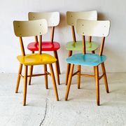 Chaises de salle à manger de Ton, années 1950.