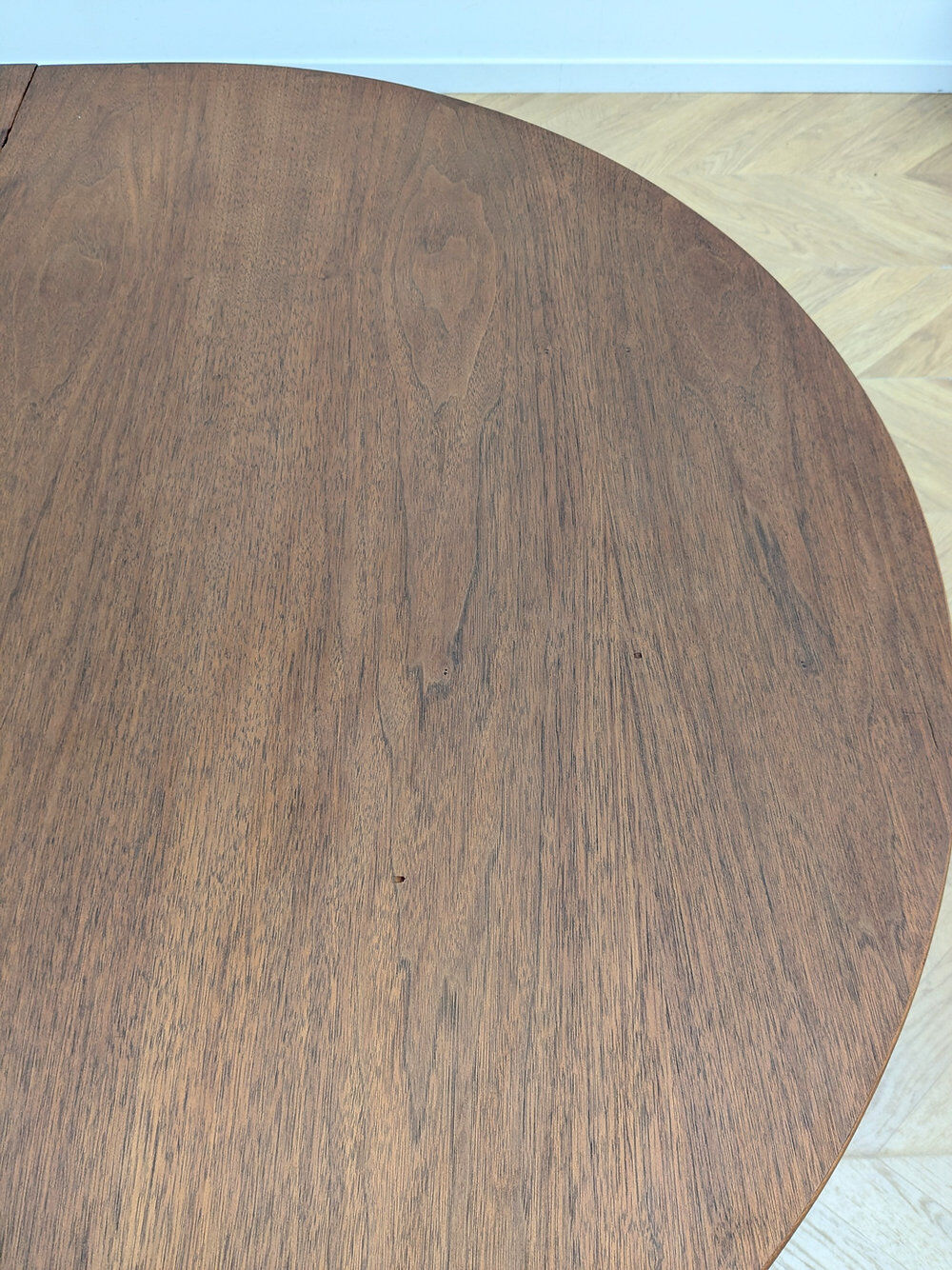 Vintage folding table in teak