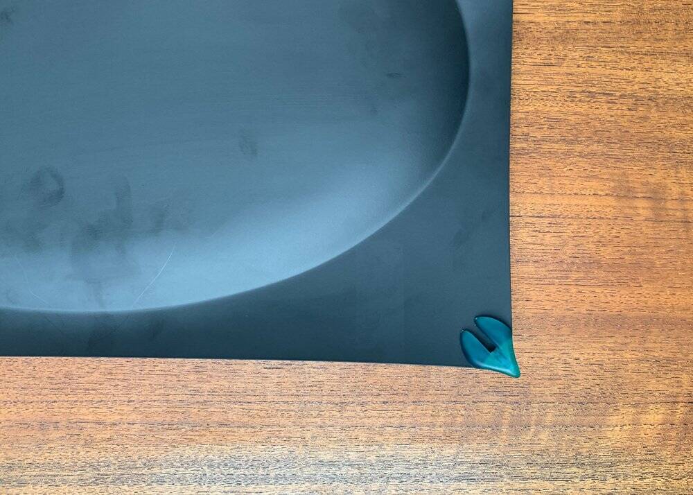 Postmodern Italian Voilà Voilà metal bowl by Philippe Starck for Alessi, 1980s.