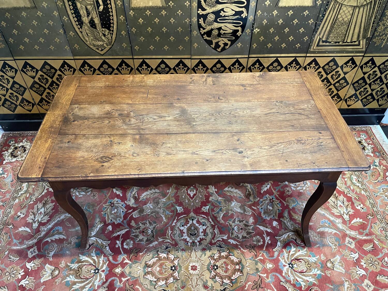 Louis XV farmhouse dining table + 2 extensions