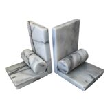 Pair of marble bookends