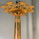Golden bronze lustre 8 bras de lumière, france first half of the 19th century
