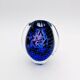 Murano Vase Sommerso Bullicante Cobalt Blue 1960s