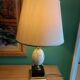 Ostrich egg lamp, Oxford model, Maison Barbier, 70'S