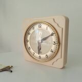 Vintage Jazz bakelite wall clock from the 50s