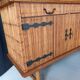 Vintage rattan sideboard