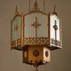 Monumental Art Deco Neo-Gothic Church Chandelier