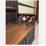 Antique - Impressive Neo-Gothic Chest Bench