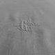 Old table service in silky flax damask, 1 tablecloth + 12 napkins monogrammed GD on the tablecloth and napkins