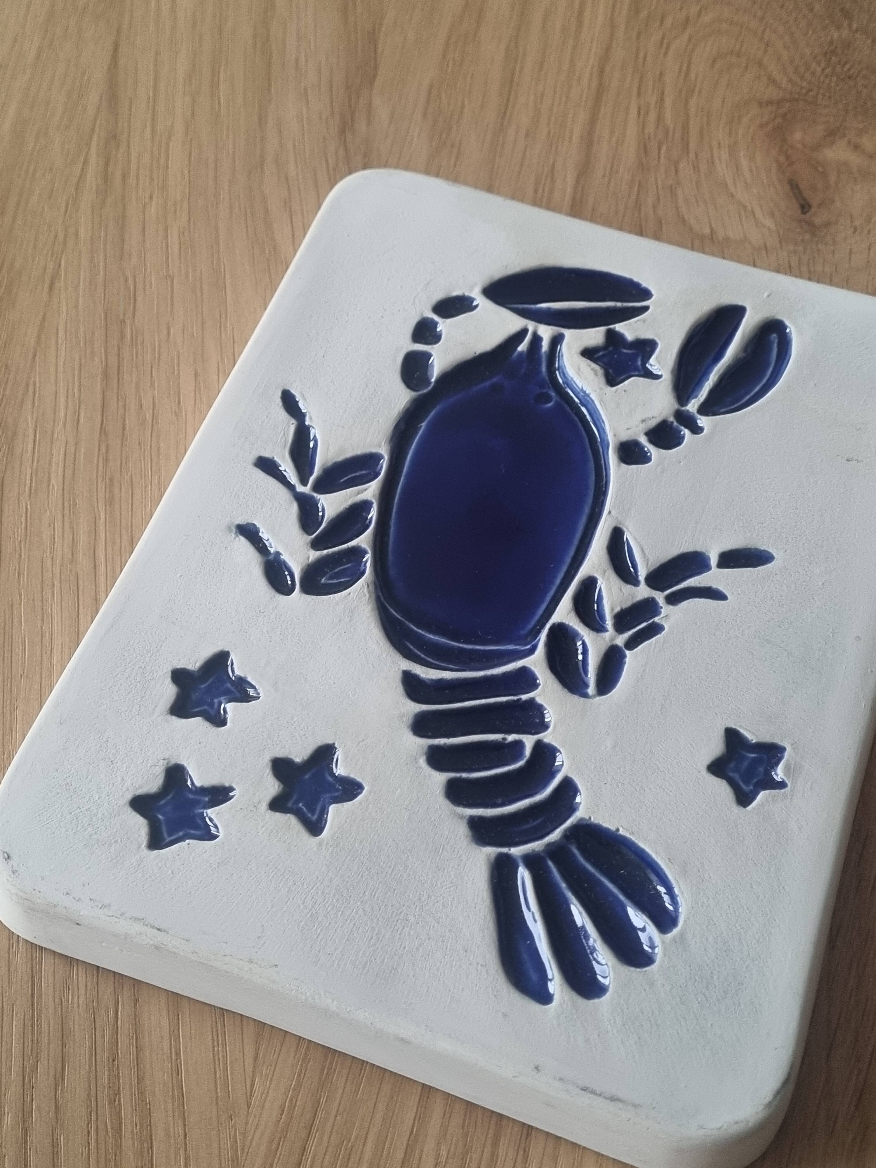 Zodiac Ceramic Wall Plaque Gabriel Sweden