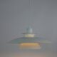Danish vintage pendant lamp Molly proj. Kurt Wiborg, Jeka, lata 80