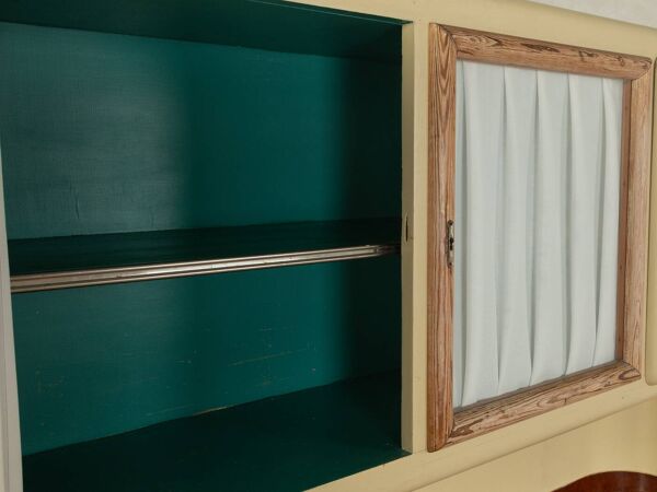 Armoire de cuisine Art Déco, années 1920, vintage